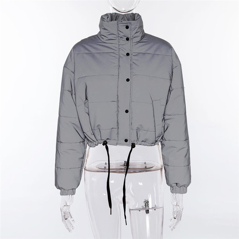 Reflective Winter Jacket Short Women