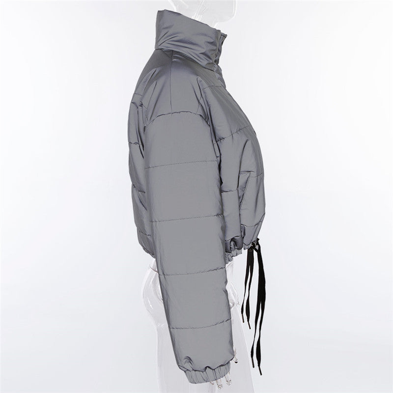 Reflective Winter Jacket Short Women