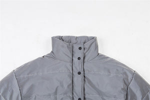 Reflective Winter Jacket Short Women